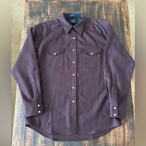 Pendleton Canyon Pearl Snap Mens M
